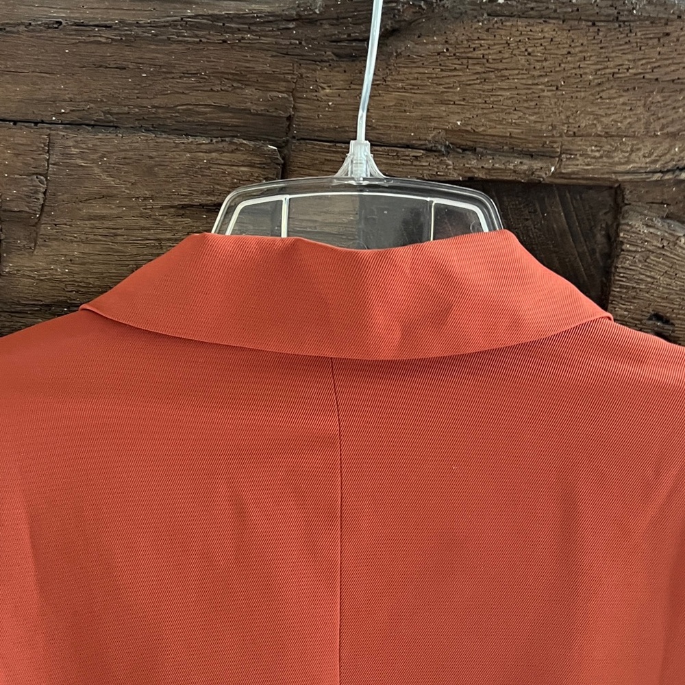 Amazon Women's Rust Single-Button Blazer - Picture 5 of 5